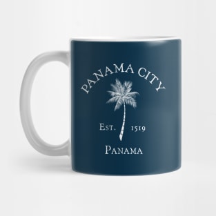 Panama City Panama Vintage Palm Mug